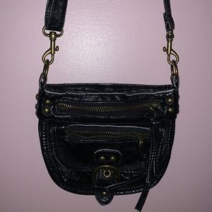 Black crossbody bag
